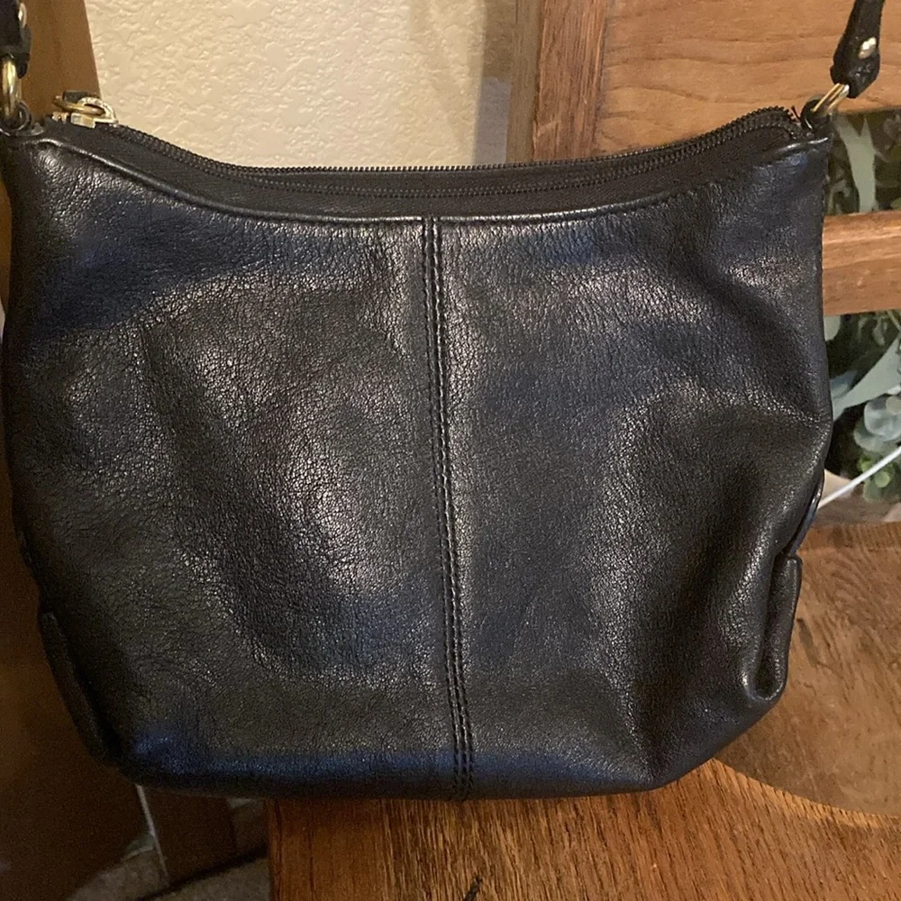 Coach Ashley Leather Swingpack Crossbody Bag EUC